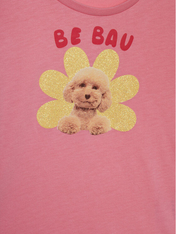 United Colors Of Benetton United Colors Of Benetton T-Shirt 3I1XG10DR Różowy Regular Fit