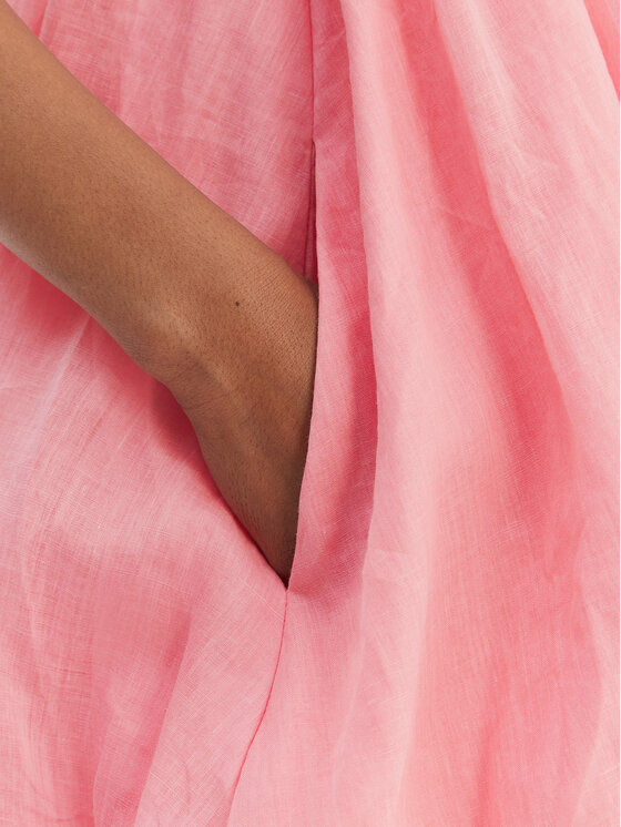 Bardot Bardot Sommerkleid 60006DB Rosa Regular Fit