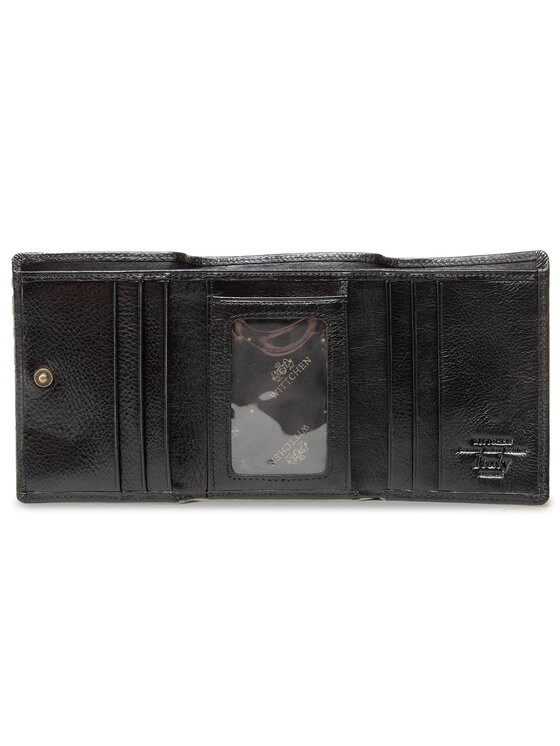 Portafoglio piccolo da donna 21-1-032-L1 Nero