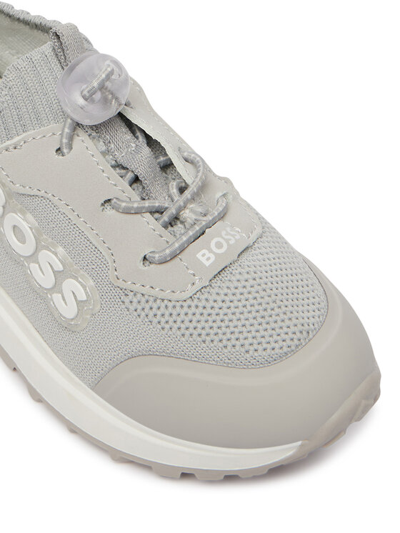 BOSS BOSS Sneakersy J52828 S Sivá