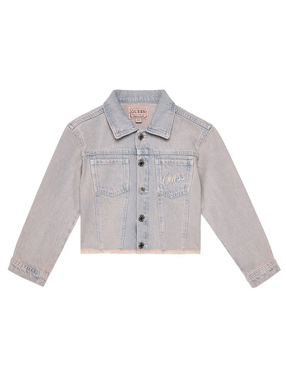 Guess Giacca di transizione J5GL00 D5NI0 Grigio Regular Fit, taglia : 7Y