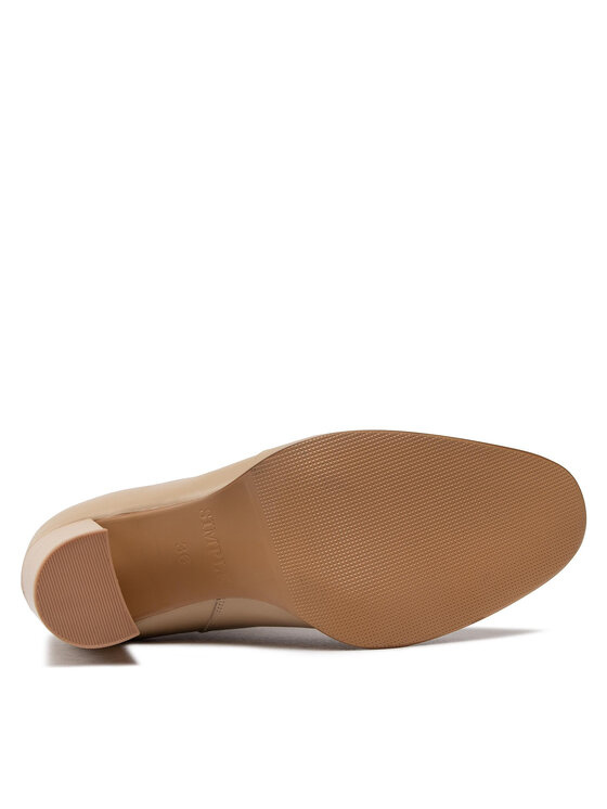 Simple Simple Botki SL-44-02-000112 Beżowy