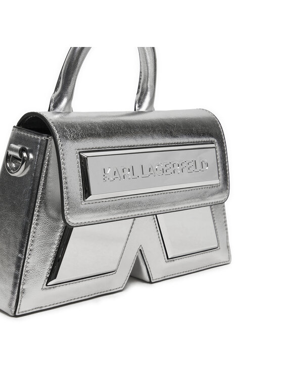 KARL LAGERFELD Handtasche 245W3095 Silberfarben