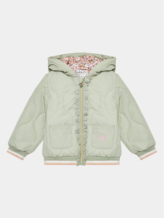 Guess Guess Übergangsjacke A3YL01 WF090 Grün Regular Fit