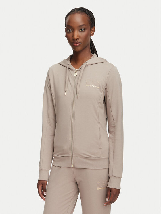 EA7 Emporio Armani EA7 Emporio Armani Tepláková souprava 8NTV51 TJ9RZ U6100 Hnědá Regular Fit
