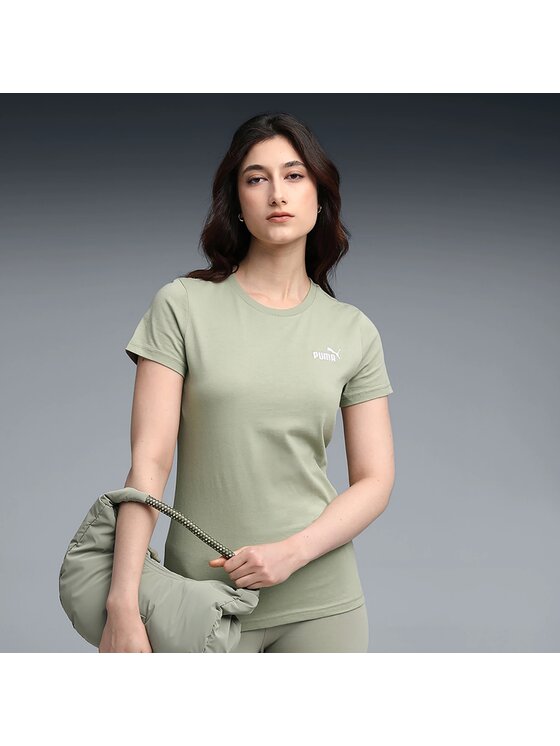 Puma Puma T-Shirt 682373 Zielony Regular Fit
