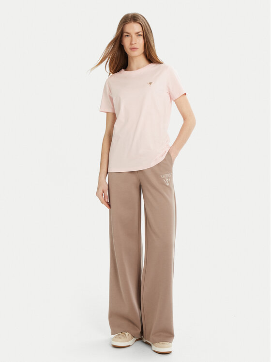 Guess Guess T-krekls V4YI09 J1314 Bēšs Regular Fit