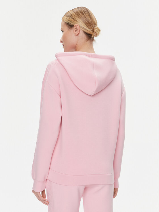 Guess Guess Majica dugih rukava Brenda V2YQ18 K7UW2 Ružičasta Relaxed Fit