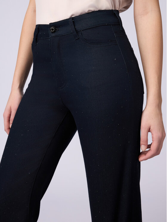 Oltre Oltre Jeans P527R108313N034 Blu Baggy Fit