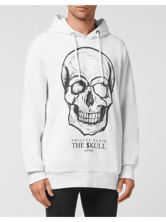PHILIPP PLEIN PHILIPP PLEIN Felpa 453 Bianco Regular Fit