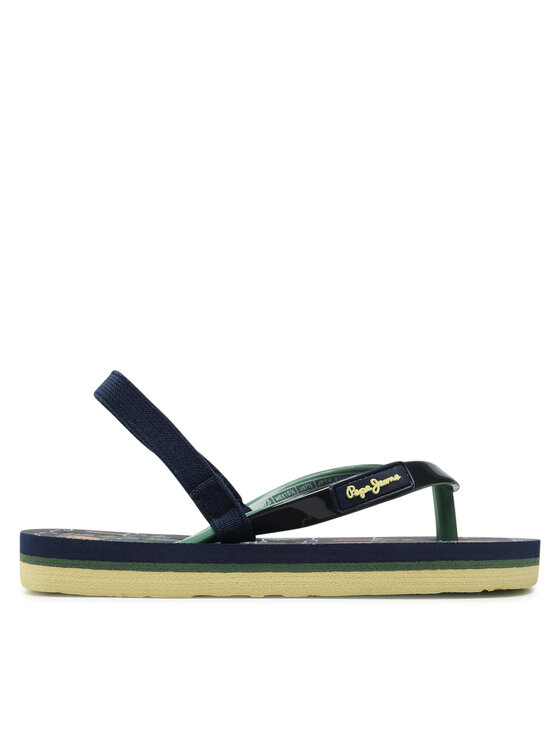 Pepe Jeans Sandale Beach Palms Boy K PBS70052 Tamnoplava