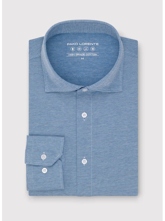 Pako Lorente Pako Lorente Koszula P26SF-1X-014 Niebieski Classic Fit