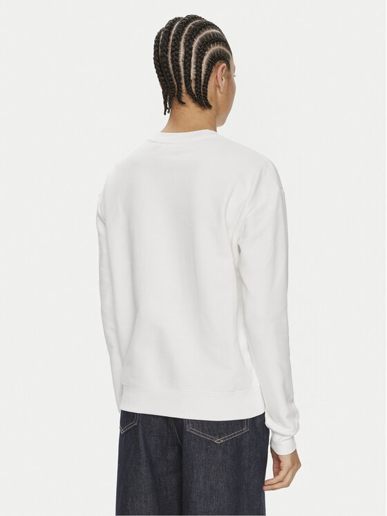 Calvin Klein Calvin Klein Felpa Multi Logo K20K207216 Bianco Regular Fit