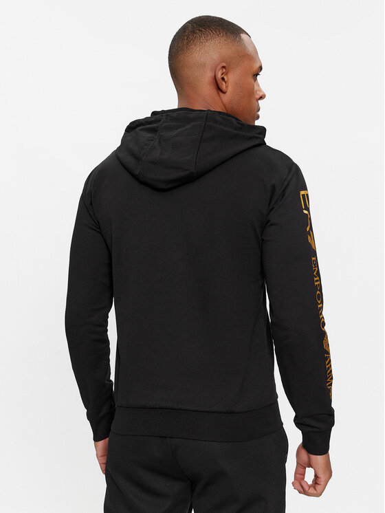 EA7 Emporio Armani EA7 Emporio Armani Felpa 8NPM13 PJ05Z 0208 Nero Regular Fit