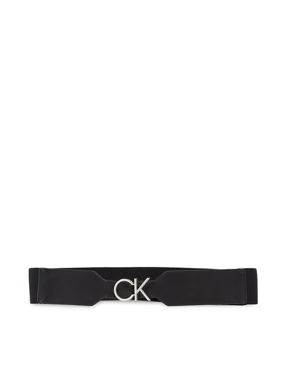 Curea de Damă Calvin Klein Re-Lock Waist Belt 50Mm K60K611104 Negru