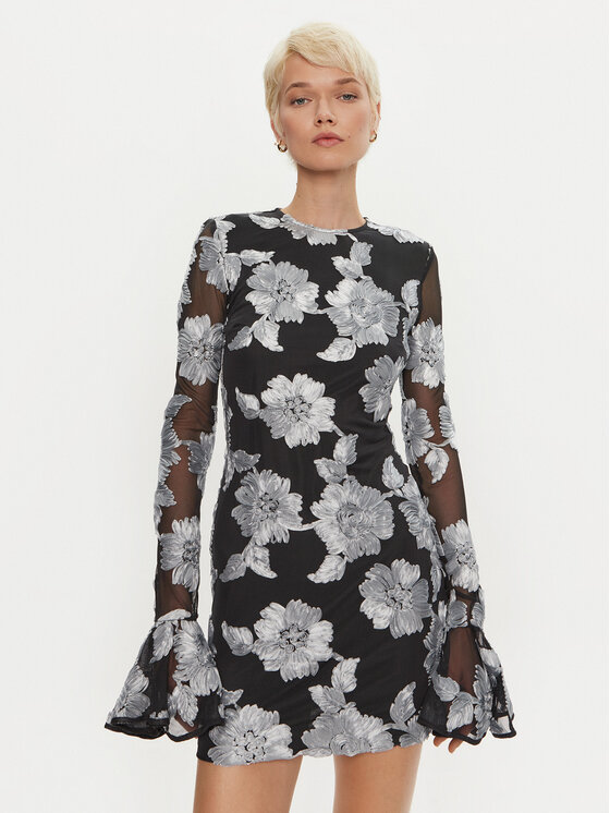 ROTATE ROTATE Rochie cocktail Rositana 1130391206 Negru Slim Fit