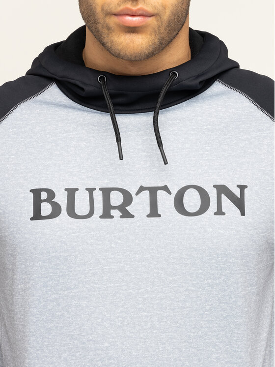 Burton Burton Bluză tehnică Crown Bndd 10891108021 Gri Regular Fit