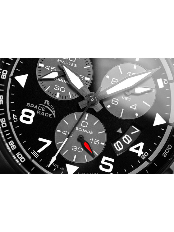 Vostok Europe Vostok Europe Zegarek 6S30-325C744 Czarny