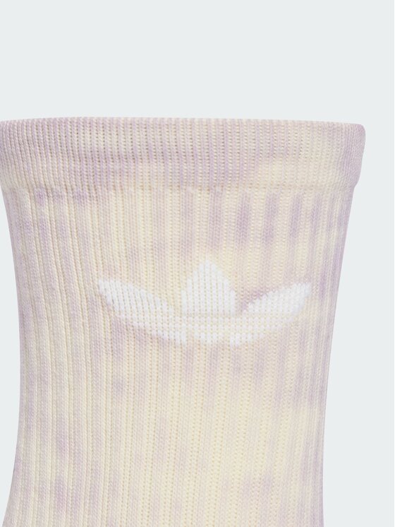 adidas adidas Skarpety długie Tie Dye Crew Socks 3 Pairs Różowy