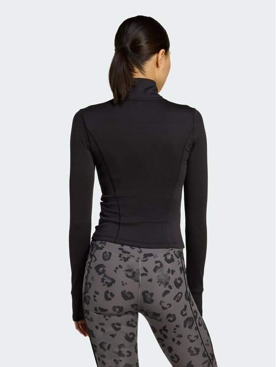 adidas adidas Bluza techniczna 155559 Czarny Slim Fit