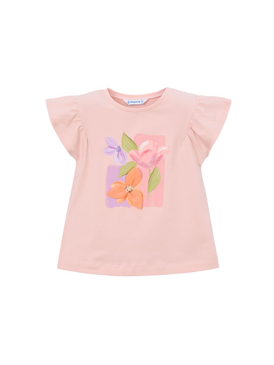 Mayoral Mayoral Top 3007 Portocaliu Regular Fit