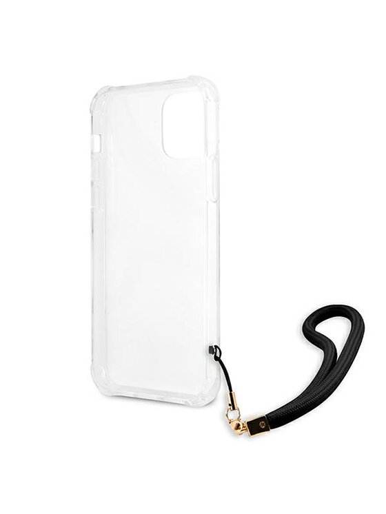 Guess Guess Etui na telefon iPhone 12 Pro Max Czarny