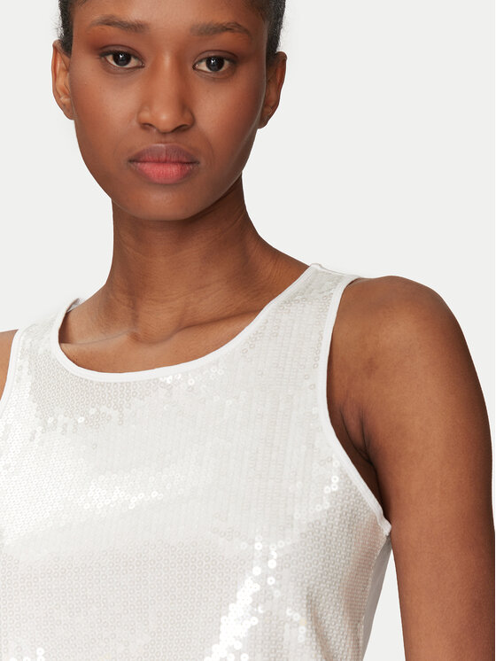 Marella Marella Top Terzo 2513941124 Bianco Slim Fit