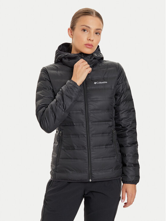 Columbia Columbia Pūkinė striukė Lake 1859682 Juoda Slim Fit