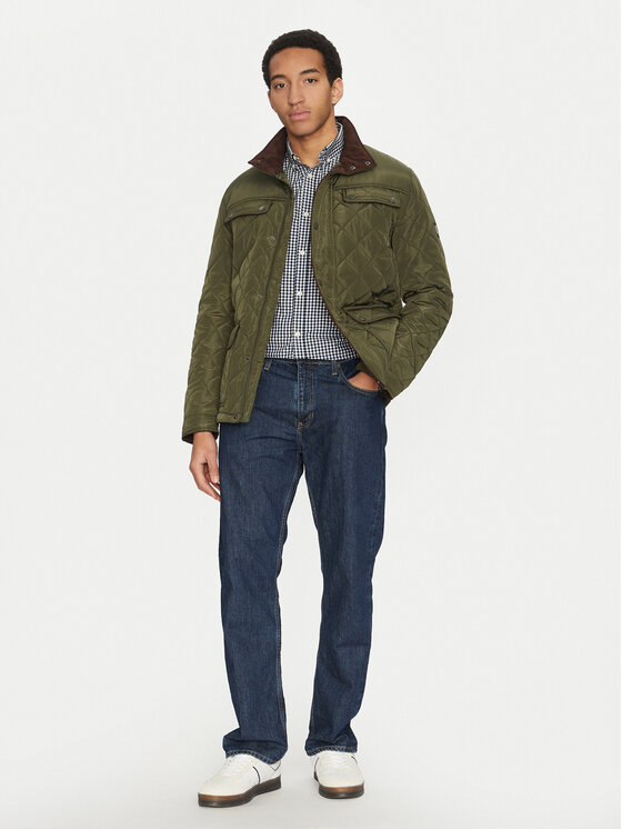 U.S. Polo Assn. U.S. Polo Assn. Μπουφάν μεταβατικό MUP3790 Χακί Regular Fit