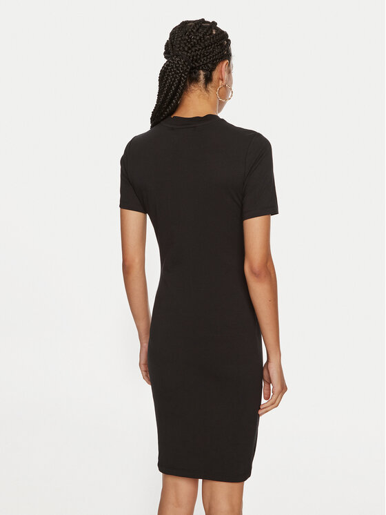 Versace Jeans Couture Versace Jeans Couture Ежедневна рокля 77HAOE05 CJ02E Черен Slim Fit