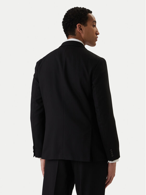 HUGO HUGO Ülikond Karlo-Flips251X 50549657 Must Modern Fit