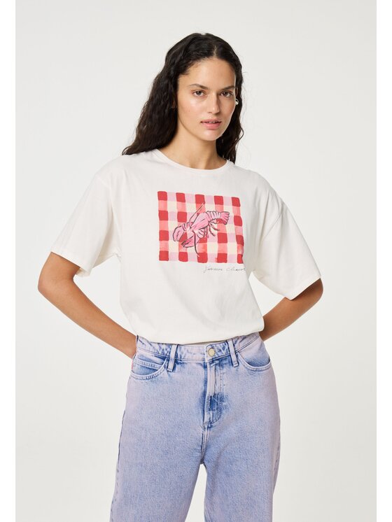 Fabienne Chapot Fabienne Chapot T-Shirt 6097-1607-178 Beżowy