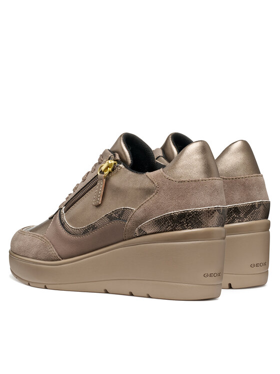 Geox Geox Tenisice D Ilde D46RAA 0AJ22 C6029 Smeđa