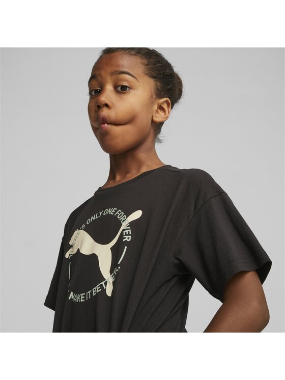 Puma Puma T-Shirt 676382 Czarny Regular Fit