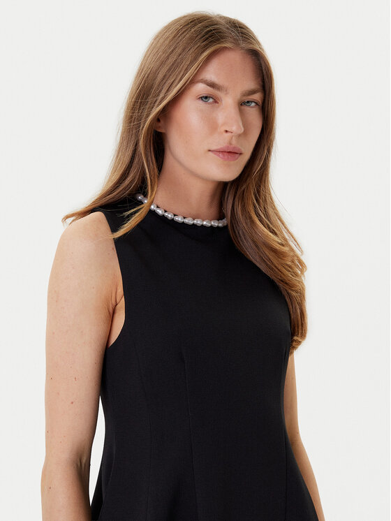 Eleh Eleh Kokteilinė suknelė ESS250283 Juoda Regular Fit