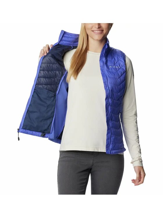 Columbia Columbia Bezrękawnik 183222 Fioletowy Regular Fit