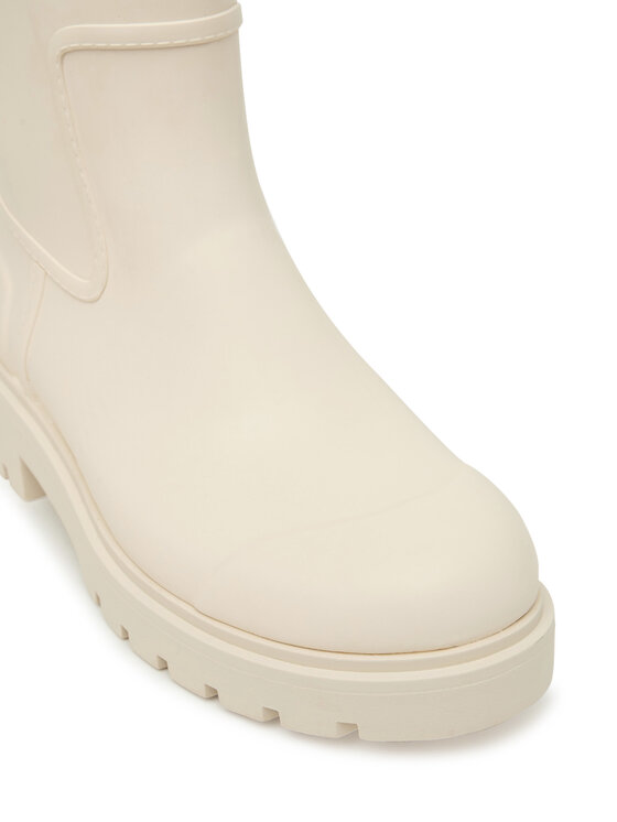 Calvin Klein Jeans Calvin Klein Jeans Kalosze Mid Rainboot Rubber YW0YW02004 Écru