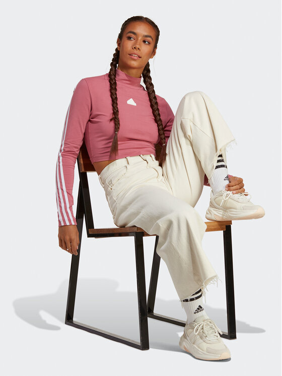 Blusa Future Icons 3-Stripes Mock Neck Top IB8525
