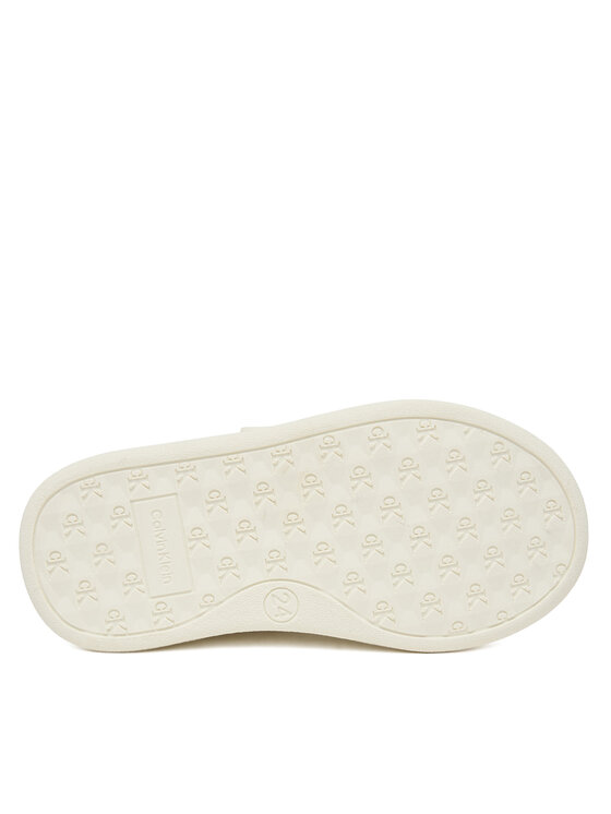 Calvin Klein Calvin Klein Sneakersy Velcro V1A9-83206-1355A708 M Bílá