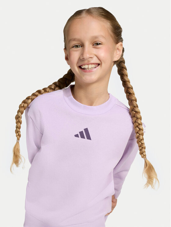 adidas adidas Spordidressid Fleece JX0201 Lilla Regular Fit