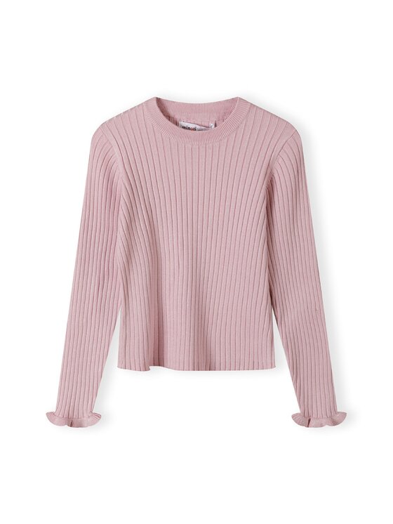 minoti minoti Sweter 26KNIT55 Różowy Regular Fit