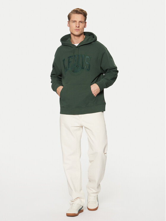 Levi's® Levi's® Bluza Graphic 38479-0403 Zielony Relaxed Fit