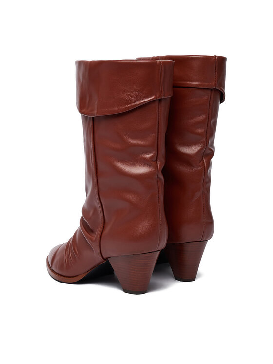 Badura Badura Členková obuv EO-APRIL-25FW218-1 Hnedá