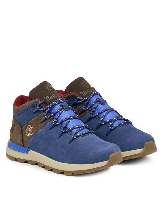 Timberland Timberland Trzewiki Mid Lace UP SneakerTB0A6AG5EP21 Niebieski