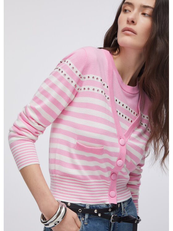 Liu Jo Liu Jo Cardigan WA6141MA16RS1638 Rosa Regular Fit