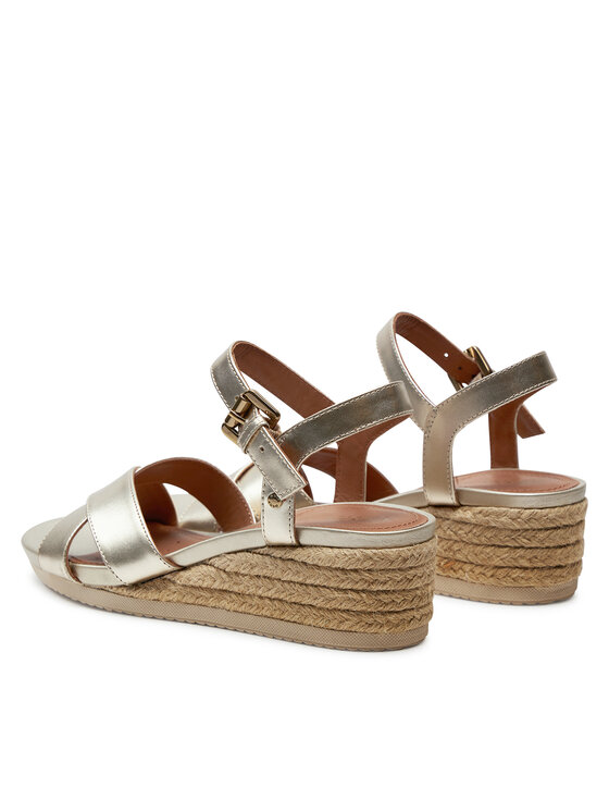 Geox Geox Espadrile D Ischia Corda D02HHC 000CF C2012 Auriu