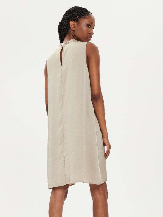 Bruuns Bazaar Bruuns Bazaar Coctailkleid Narin BBW3911 Beige Relaxed Fit
