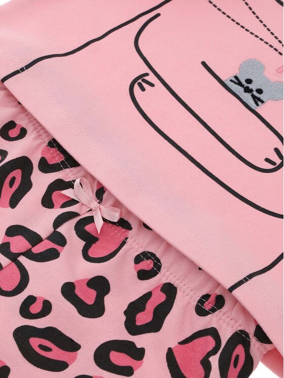 Original Marines Original Marines Piżama DCA1404NF Różowy Regular Fit