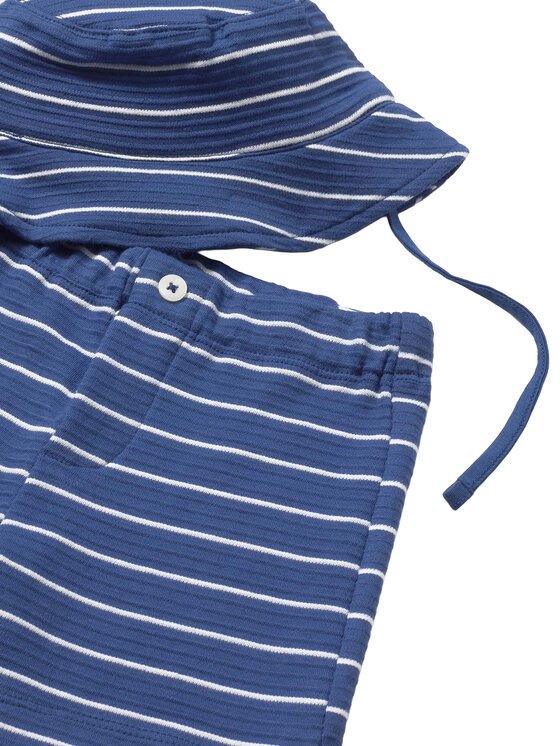 Mayoral Mayoral Set T-Shirt und Shorts 1666 Blau Regular Fit