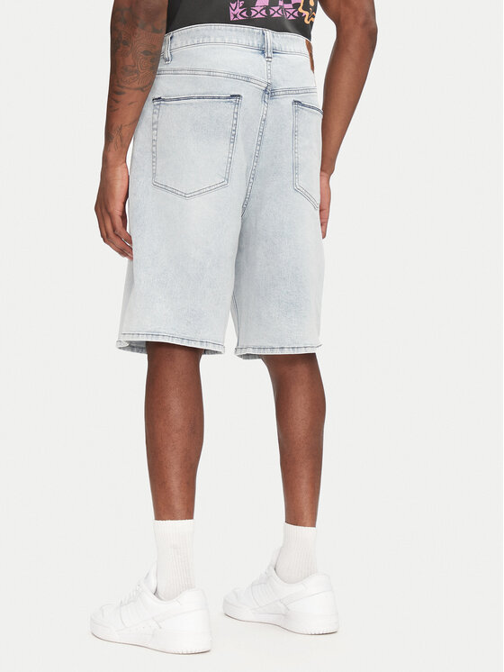 Volcom Volcom Džínové šortky Billow A2012200 Modrá Relaxed Fit